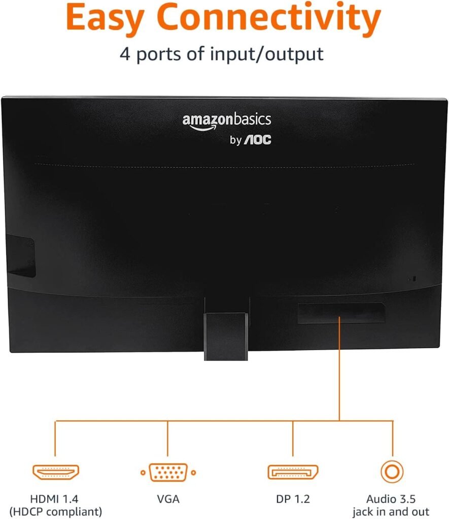 "Discover the Incredible Amazon Basics 24” IPS Monitor - Your Ultimate Viewing Experience!"