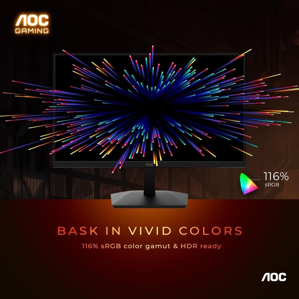 Experience Unmatched Gameplay with the AOC 24G15N 24" Gaming Monitor:Elevate Your Gaming to New Heights