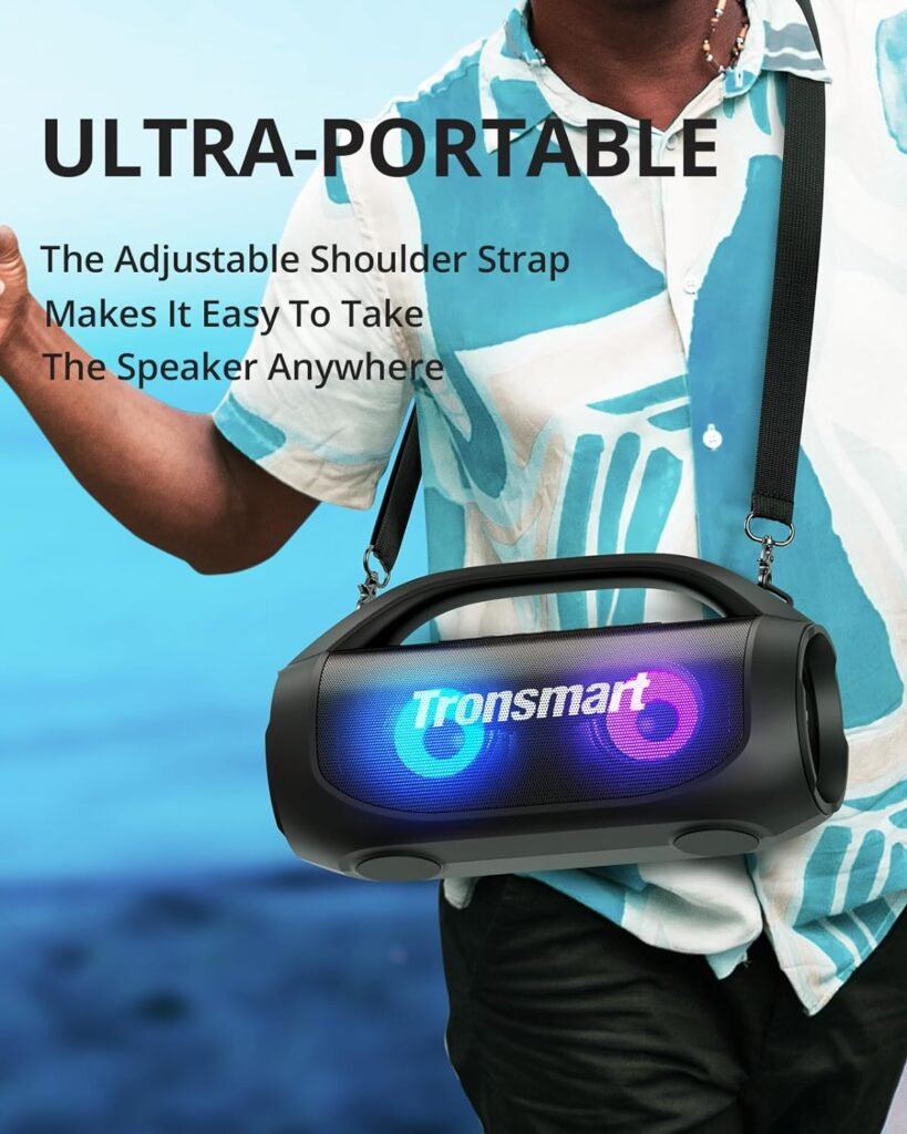 "Unleash Incredible Sound with the Powerful Tronsmart 40W Wireless Bluetooth Speaker"