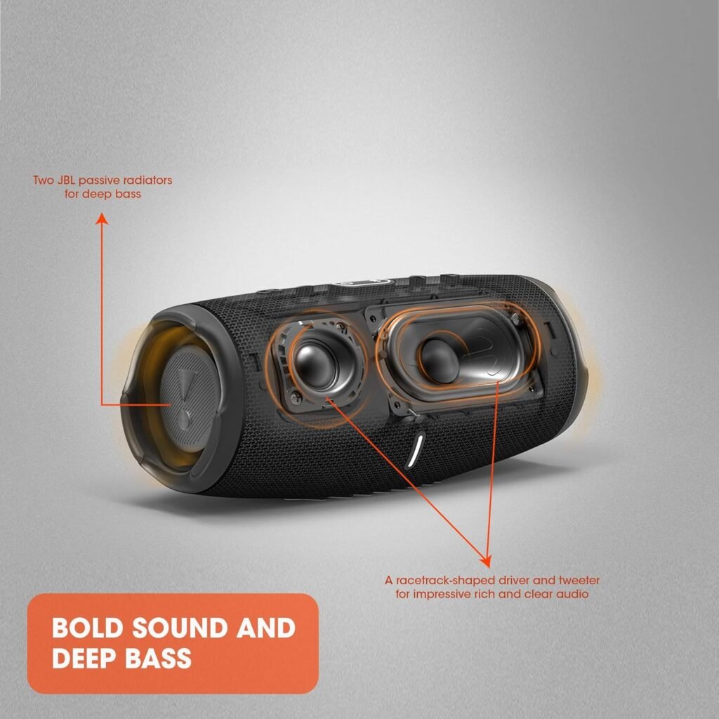 "Unleash Epic Sound with the JBL CHARGE 5 - The Ultimate Portable Waterproof Bluetooth Speaker"