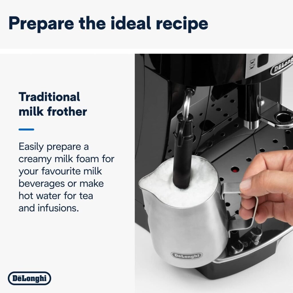 "Unlock Barista-Level Perfection with the De'Longhi Magnifica S ECAM22.110.B Espresso Machine: Your Ultimate Coffee Companion!"