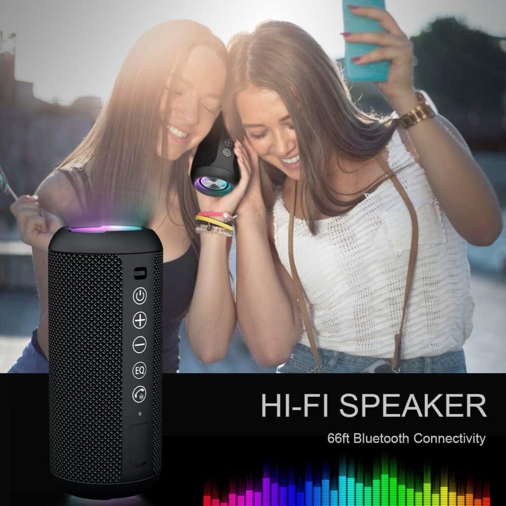 Unleash Incredible Sound with the Ortizan Portable 24W Bluetooth Speaker: Your Ultimate Music Companion!