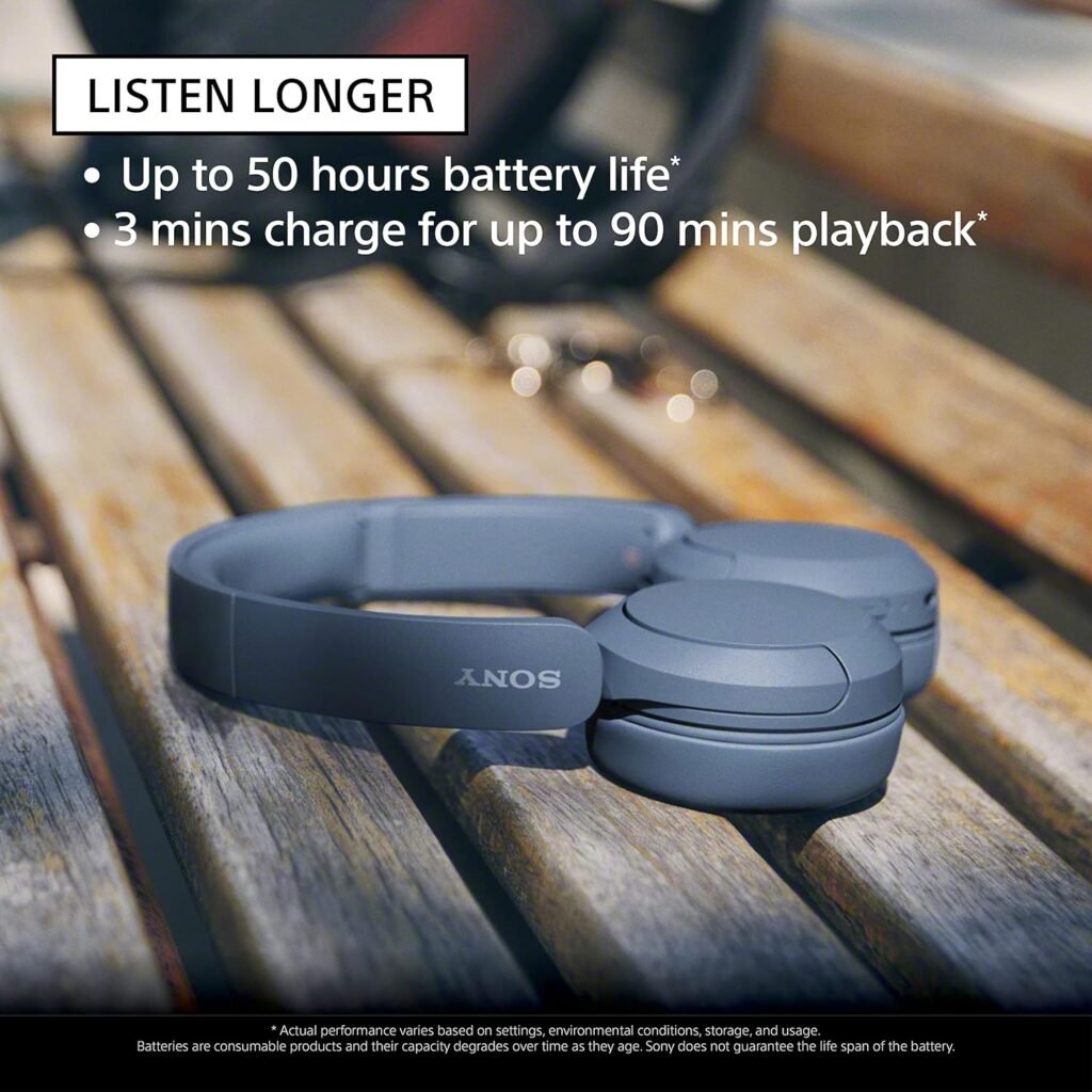 Unleash Exceptional Sound with Sony WH-CH520 Wireless Bluetooth Headphones: Your Ultimate Audio Experience Awaits!