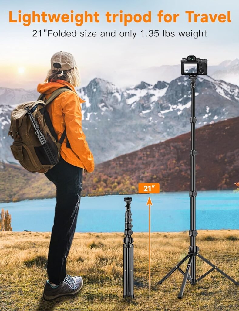 "Unleash Your Creativity with the Victiv 86" Tall Tripod for iPhone: Versatile Gooseneck & Remote for Stunning Shots"