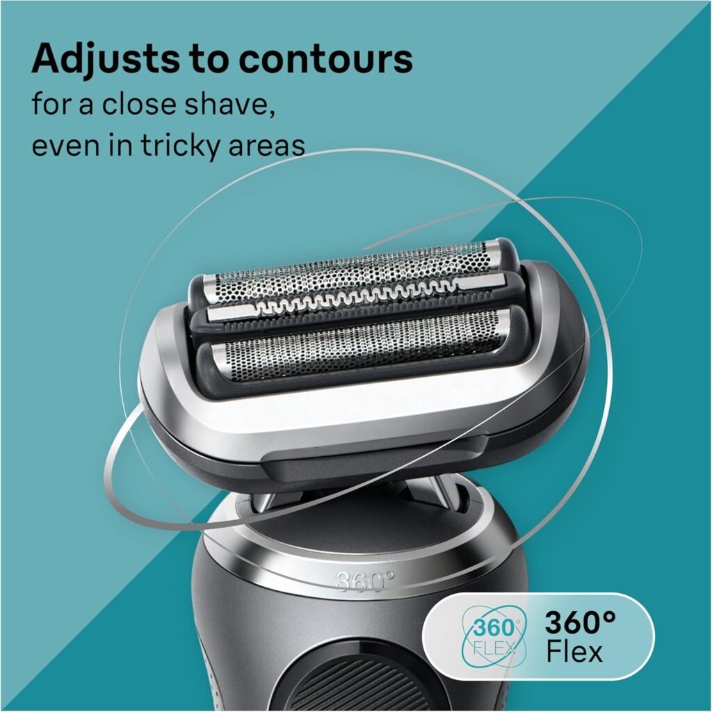 "Braun Electric Shaver for Men, Series 7 7185cc: The Ultimate Solution for a Flawless Wet & Dry Shave"