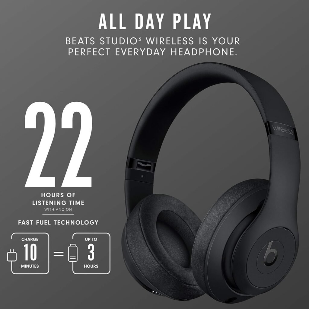 Unleash Premium Sound with the Incredible Beats Studio 3 Wireless Noise-Cancelling Headphones