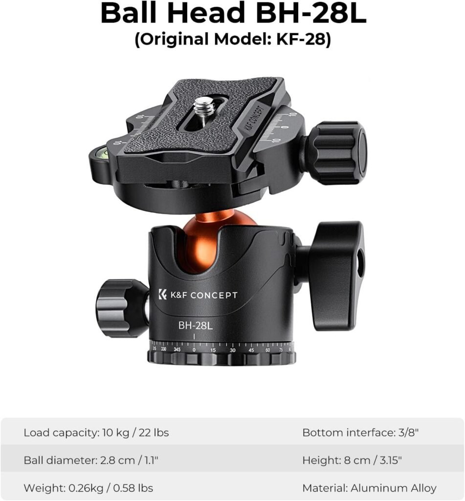 "Transform Your Photography with the Powerful K&F Concept 67-Inch Camera Tripod – Say Goodbye to Shaky Shots!"