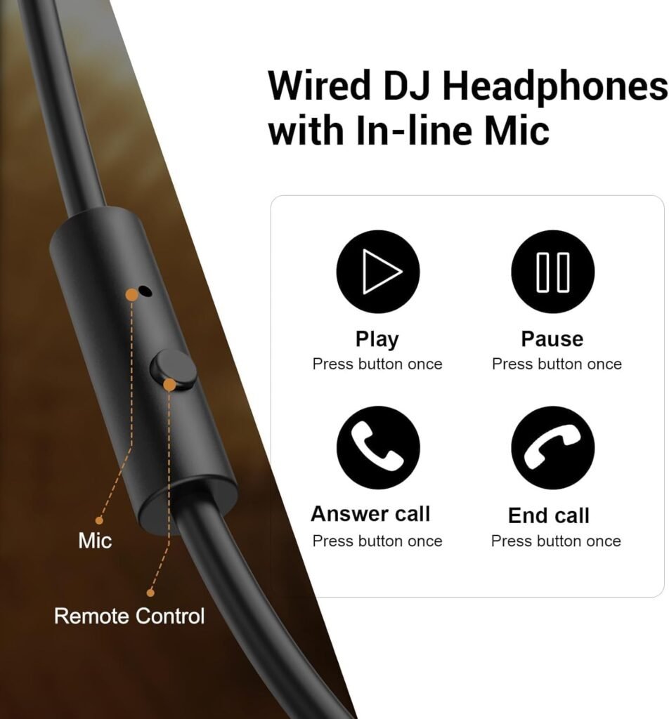 "OneOdio Wired Over-Ear Headphones with 50mm Neodymium Drivers – Unmatched Sound Quality You Can't Resist!"