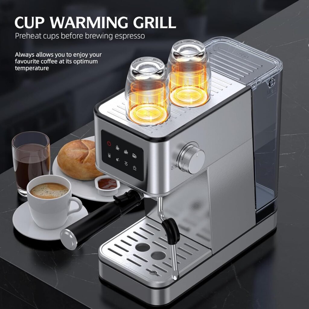 "Master Barista's Choice: QJA 20 Bar Professional Espresso Maker for Perfect Brews Every Time"