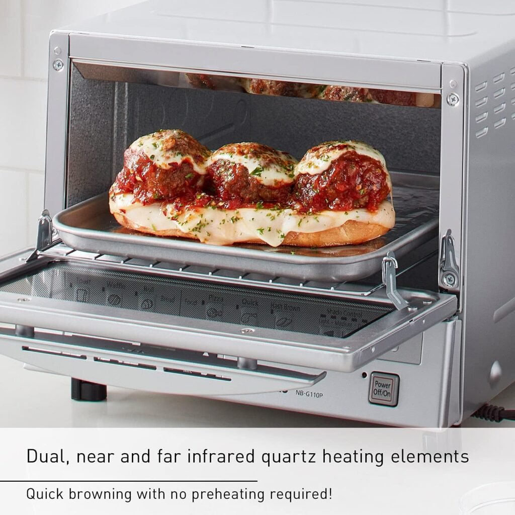 Unleash Your Cooking Potential with the Panasonic 1300W Toaster Oven: The Perfect Blend of Power and Precision!