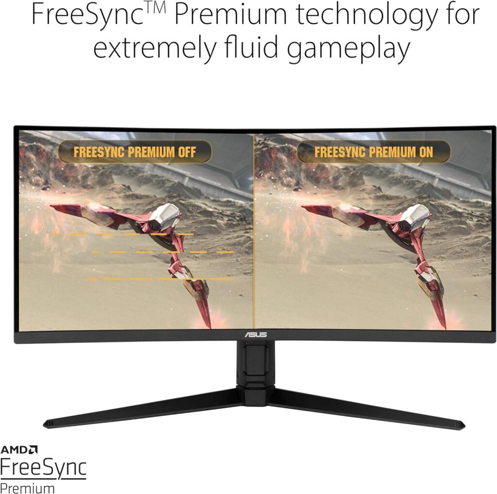 "Unleash Ultimate Power with the ASUS TUF 34 Inch VG34VQL1B Gaming Monitor – No More Compromises!"