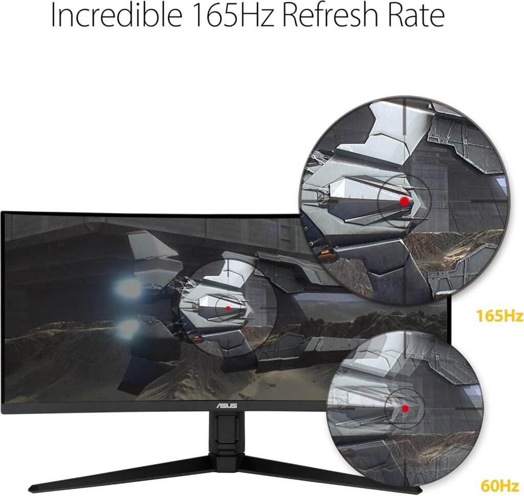 "Unleash Ultimate Power with the ASUS TUF 34 Inch VG34VQL1B Gaming Monitor – No More Compromises!"