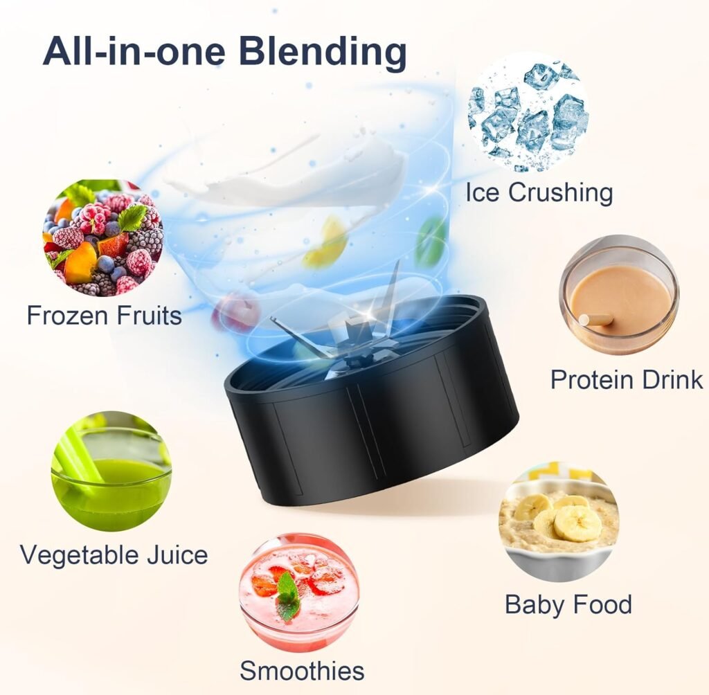 "Transform Your Health with the Powerful KOIOS 900W Personal Smoothie Blender – The Ultimate Choice for Effortless Blending!"