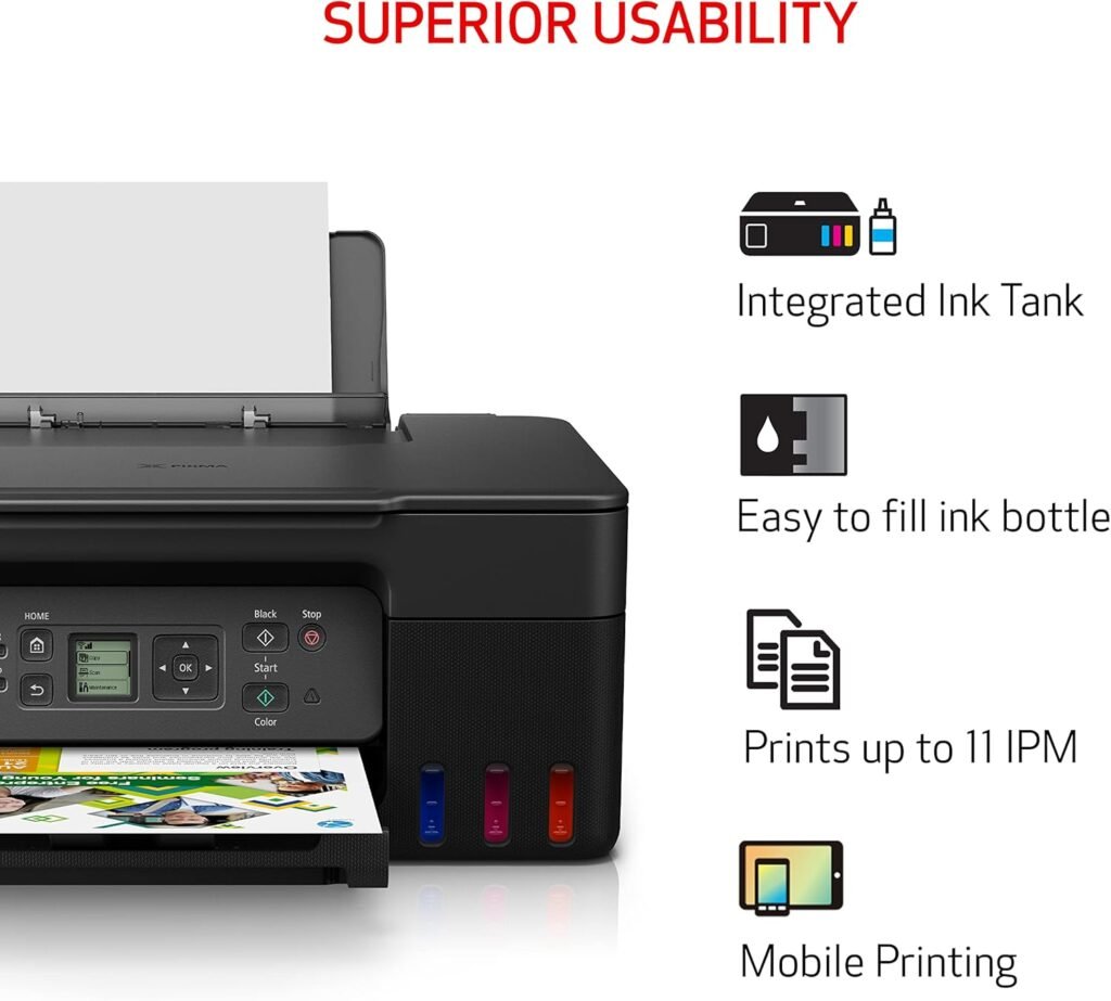 Canon MegaTank G3270 All-in-One Wireless Inkjet Printer: A Comprehensive Review