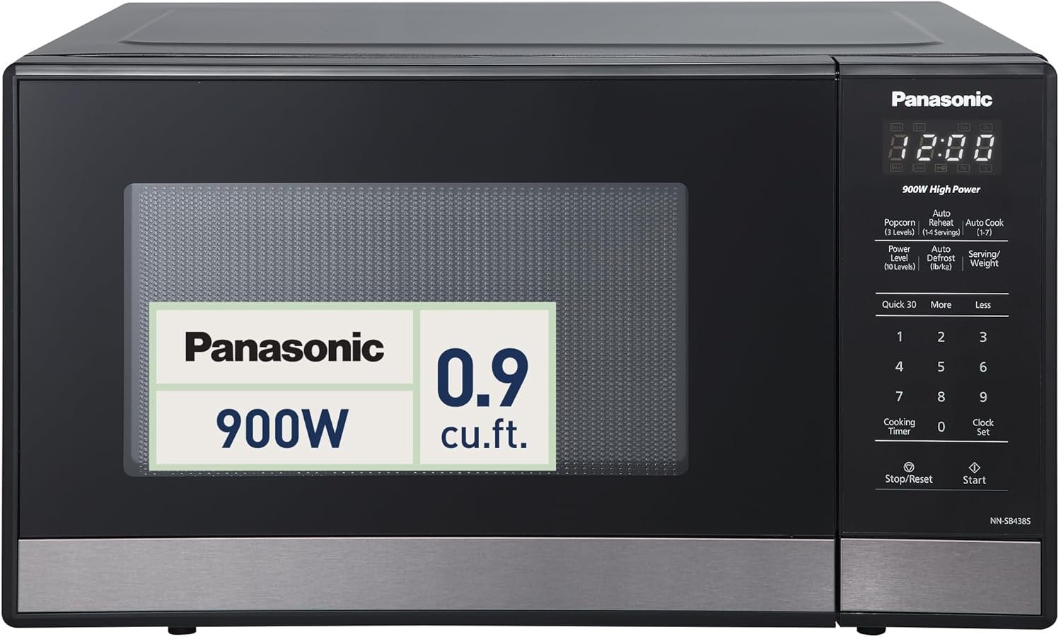 "Panasonic NN-SB438S Compact Microwave Oven: Your Ultimate Space-Saving Kitchen Solution"