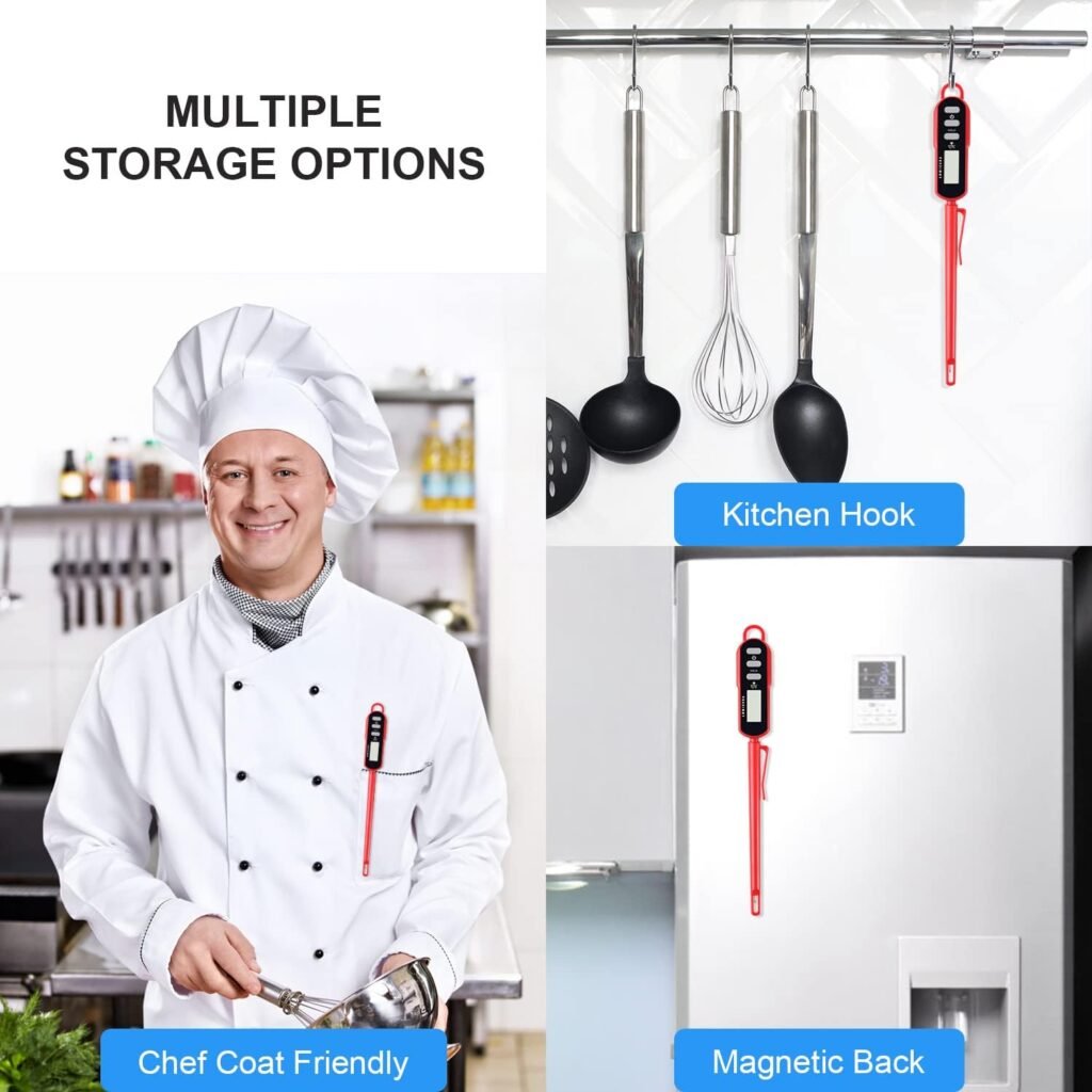 "Effortlessly Perfect Cooking Every Time: Lonicera Instant Read Digital Meat Thermometer DT111 for Foolproof Food Temperature Accuracy!"