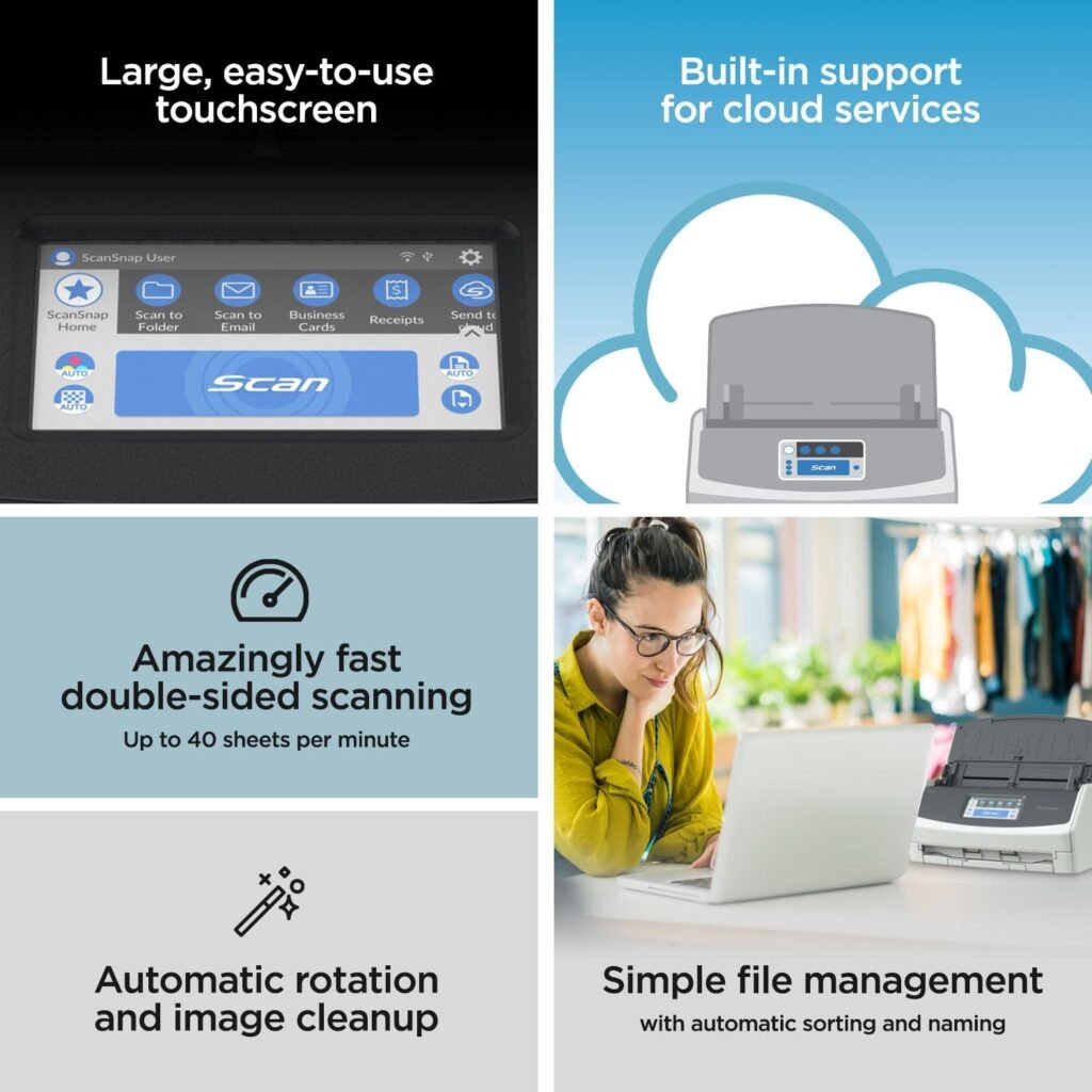 "ScanSnap iX1600: The Ultimate Photo and Document Scanner You’ll Love!"