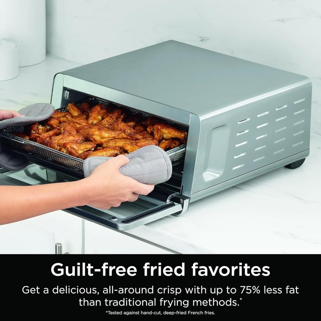 "Revolutionize Your Kitchen with the Ninja Flip Toaster Oven & Air Fryer – 8-in-1 Functions That Eliminate Hassle!"