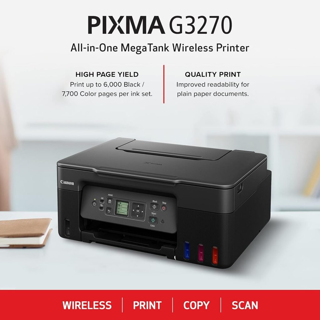 Canon MegaTank G3270 All-in-One Wireless Inkjet Printer: A Comprehensive Review