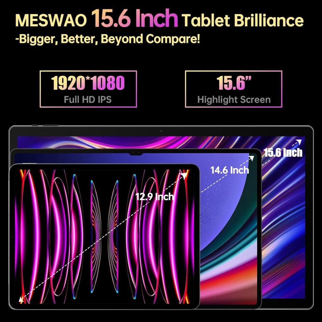 Unleash Ultimate Performance with the FOLLOWM 15.6 Inch Android 13 Tablet – A Game-Changer for Your Tech Needs!